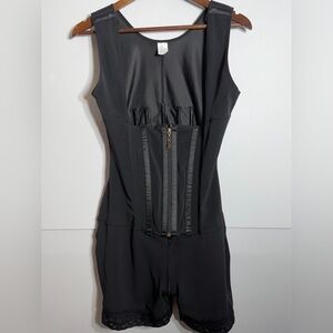 Black Shapewear Full Bodysuit Girdle Body Sculpting